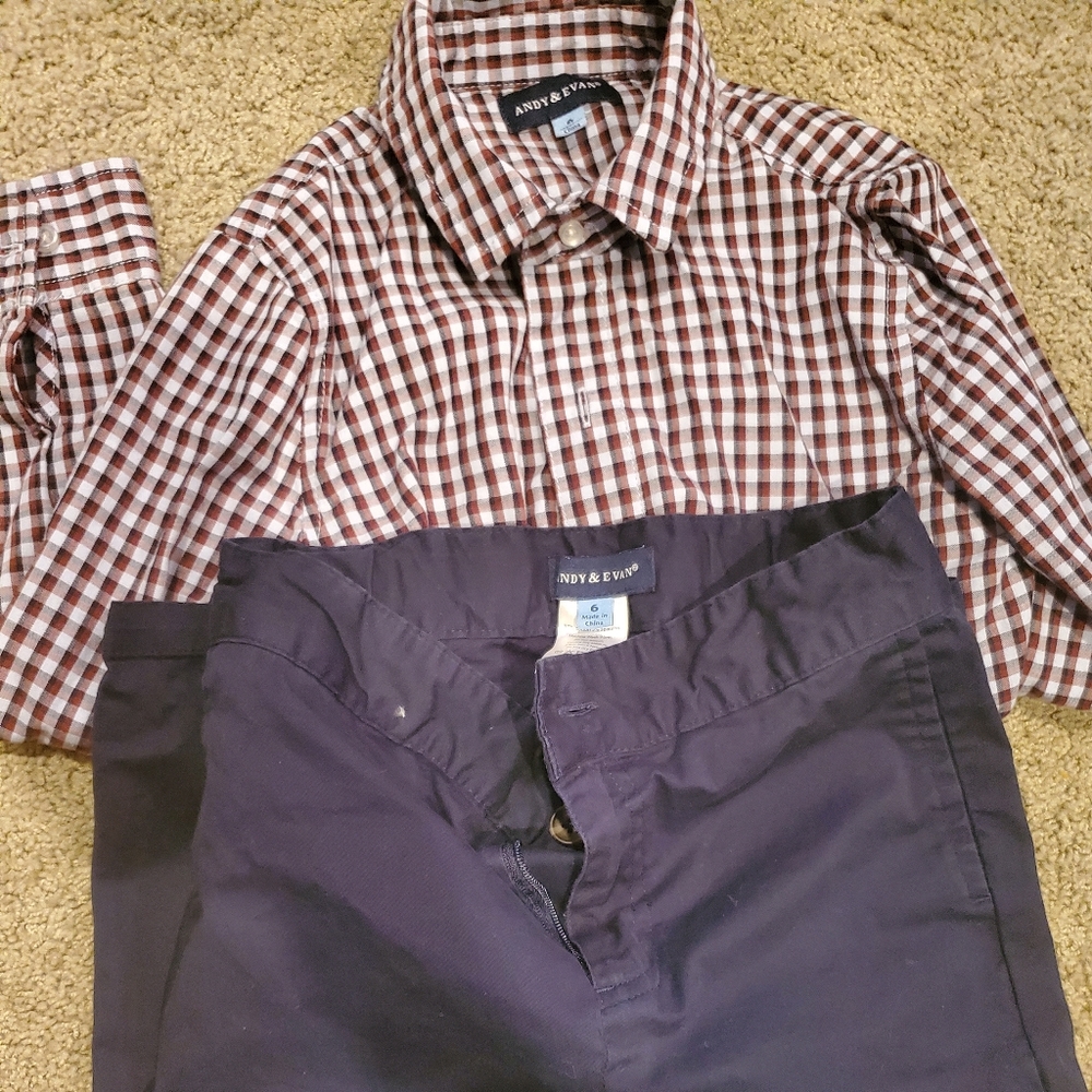 6t boys clothing winter / 1 set of shorts and t-shirt, good condition 22 pieces.